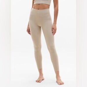 Athleta Transcend Contrast Stitch 7/8 Leggings NWT